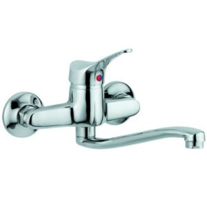 MISCELATORE PER LAVELLO PARETE BOCCA GIREVOLE MM. 40