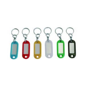 Portachiave in plastica colorata con givolare pz. 200