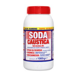 SODA CAUSTICA A SCAGLIE IN BARATTOLI KG.1 pz. 12