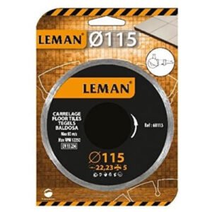 DISCHI DIAMANTATO “ LEMAN” CORONA CONTINUA 115mm